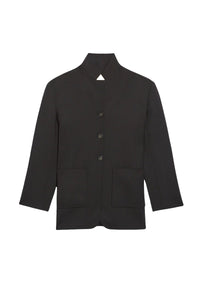 Veste Francès en laine - Noir