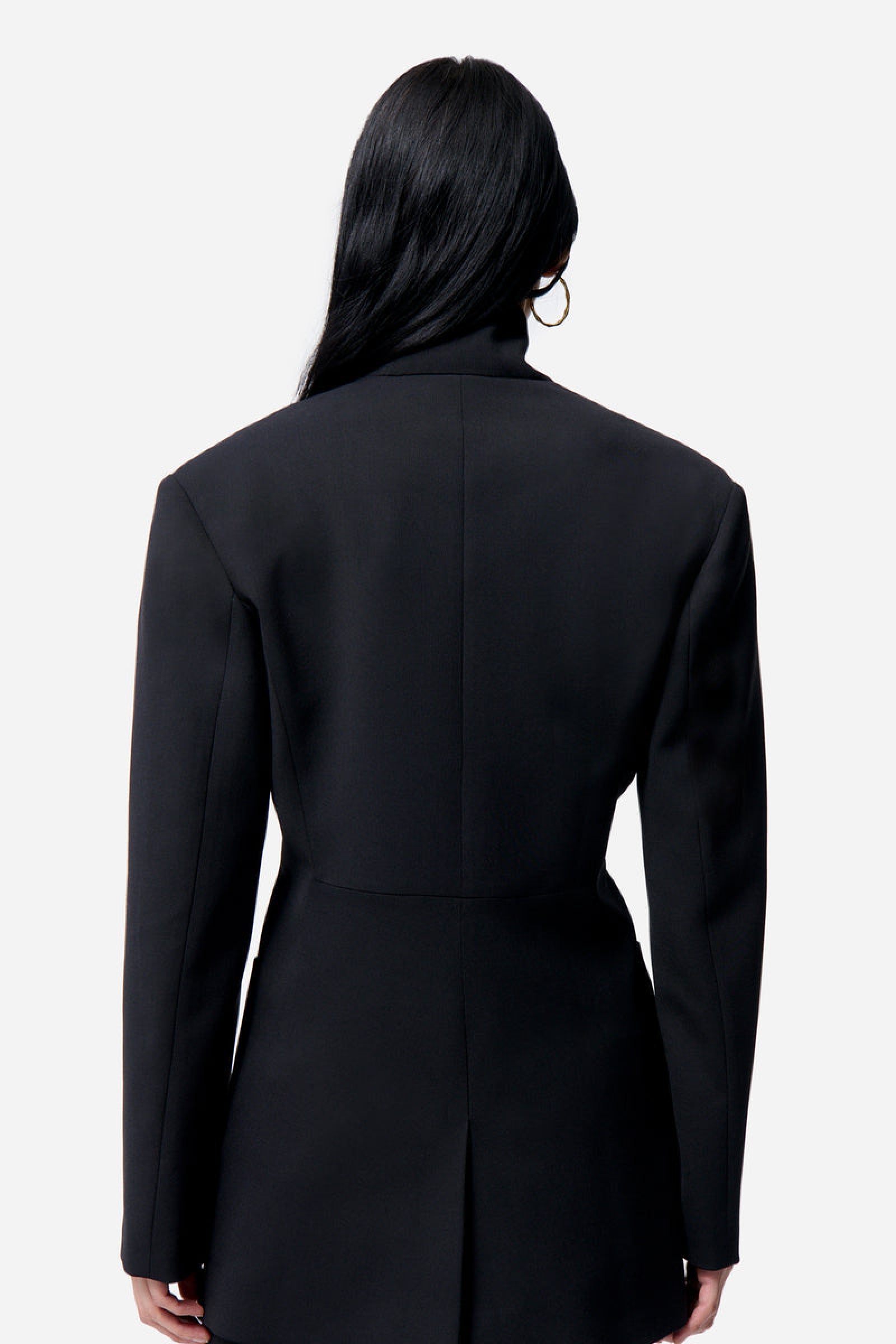 Veste Francès en laine - Noir