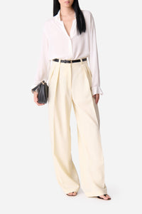 Pantalon à pinces Bjorn - Vanille