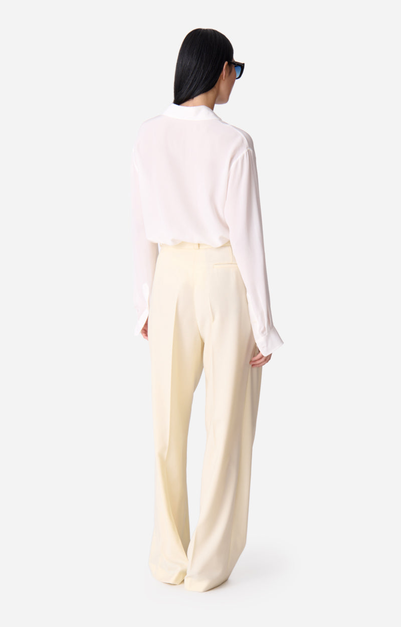 Pantalon à pinces Bjorn - Vanille