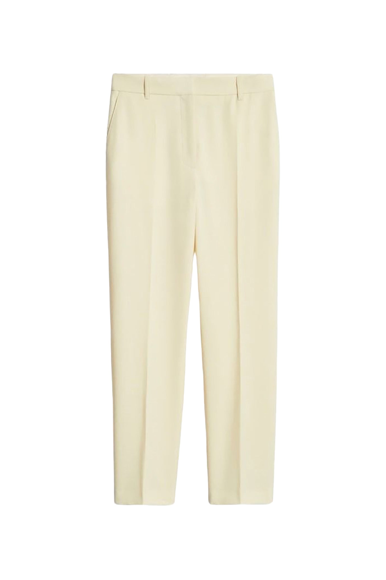 Pantalon droite taille midi Dandy - Vanille