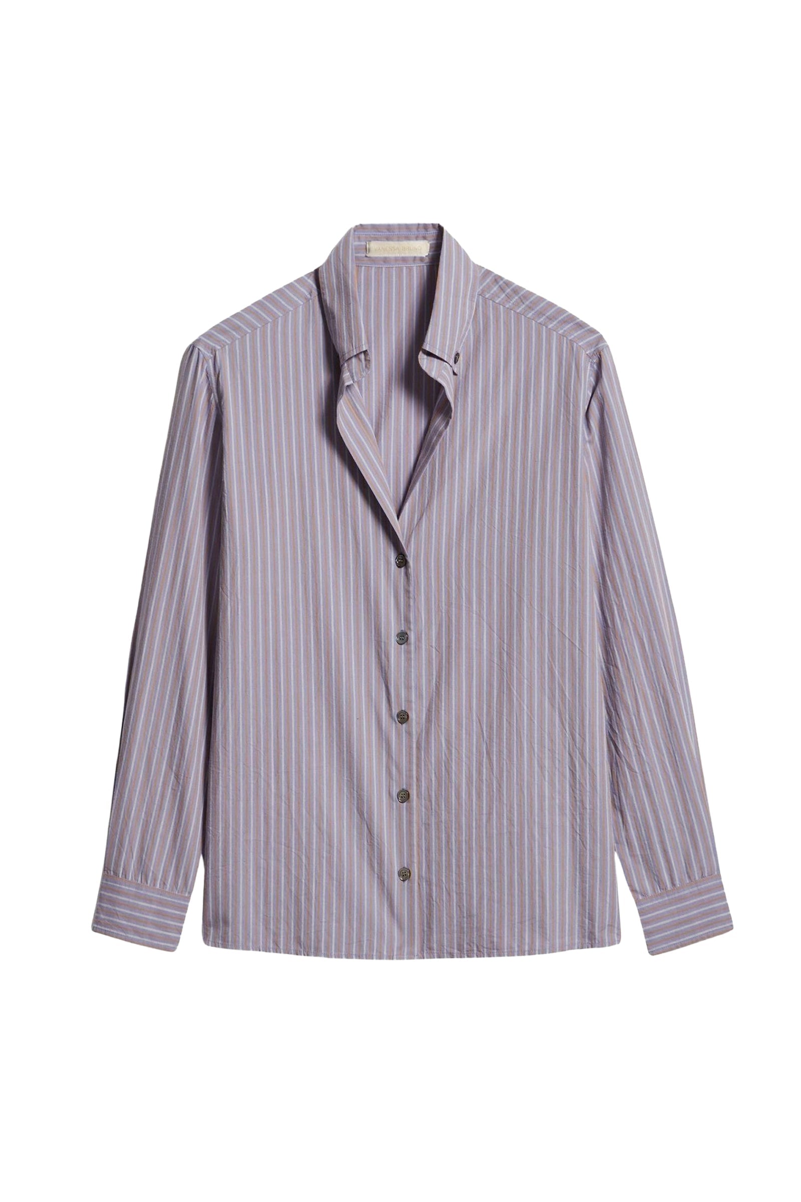 Chemise droite à manches longues Druyat - Violine