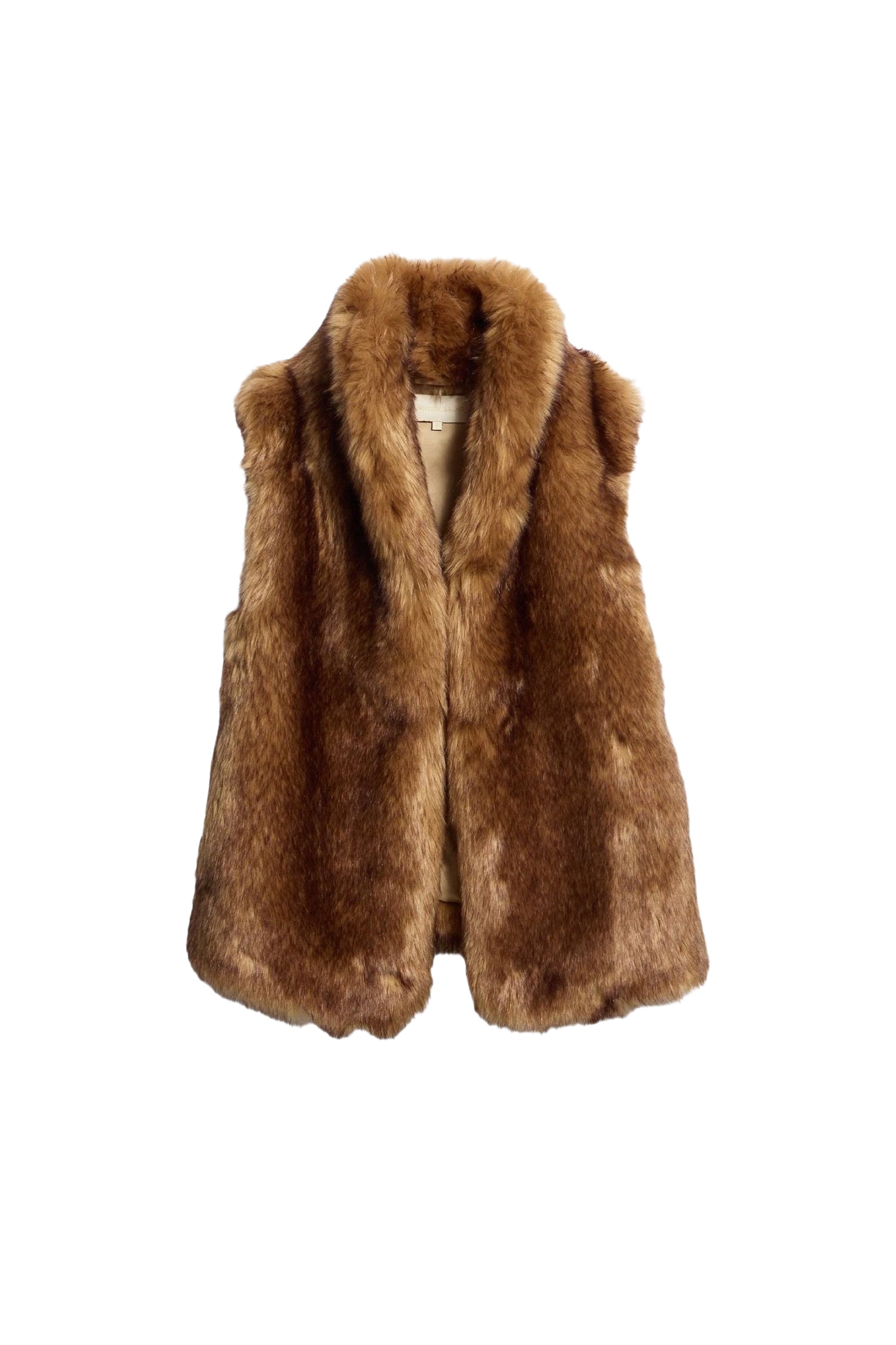 Marcello sleeveless jacket - Biscuit