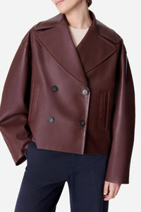 RECO : 180 // Manteau Carlin - Bordeaux