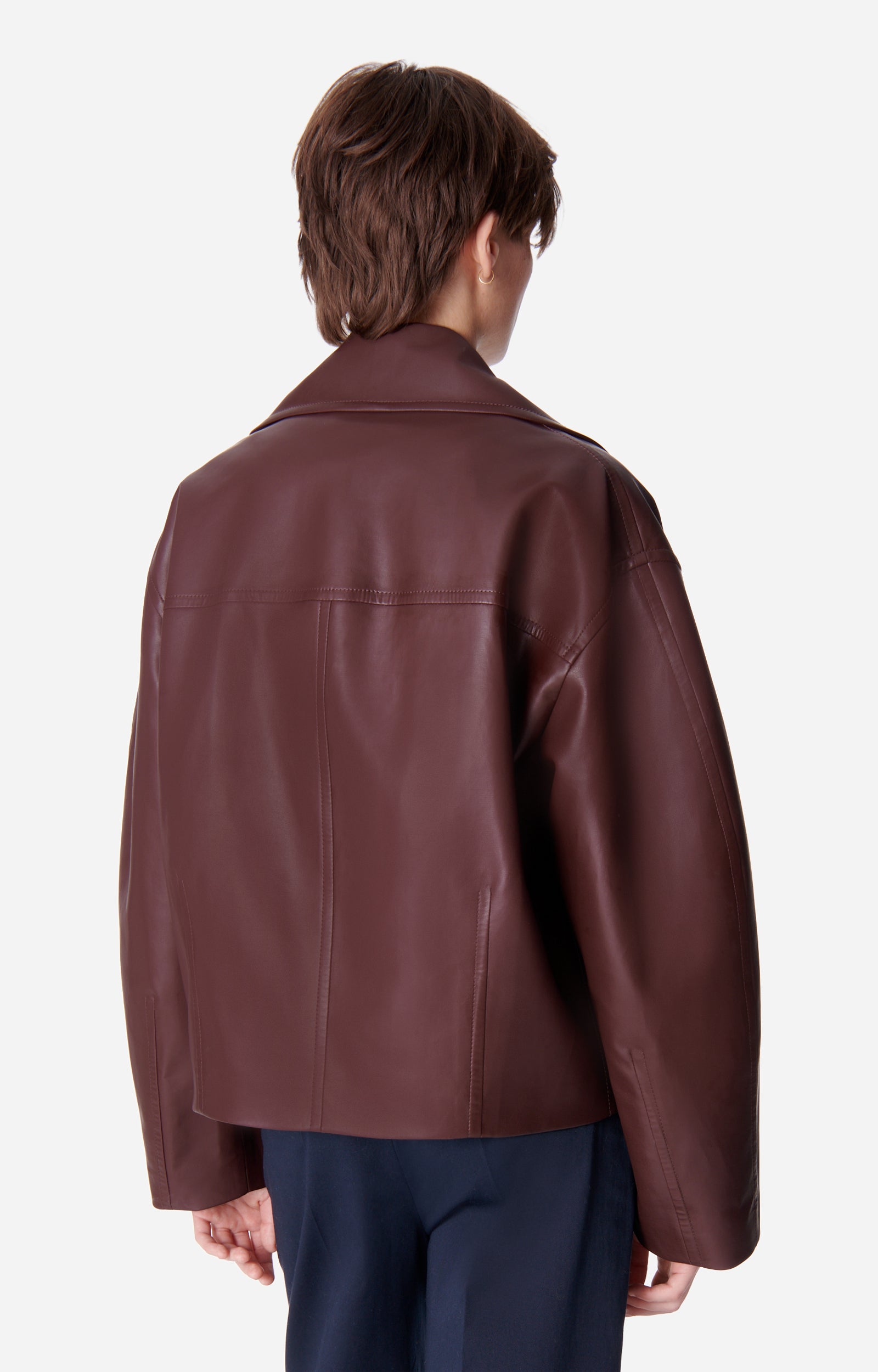 RECO : 180 // Manteau Carlin - Bordeaux