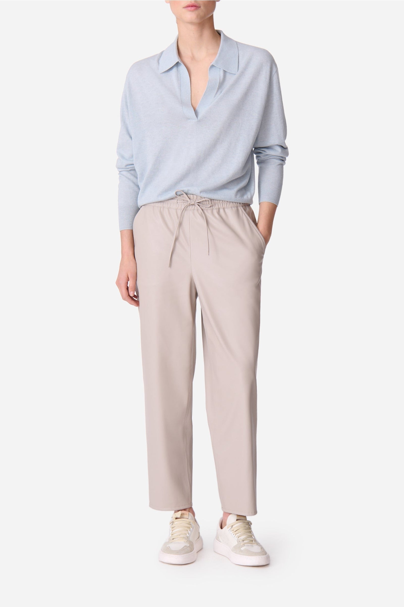 Pantalon ajusté Dax - Tourterelle