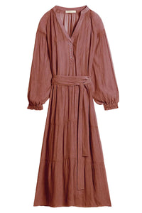 Robe longue Esthée - Bois de Rose