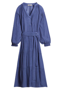 Robe longue Esthée - Hortensia