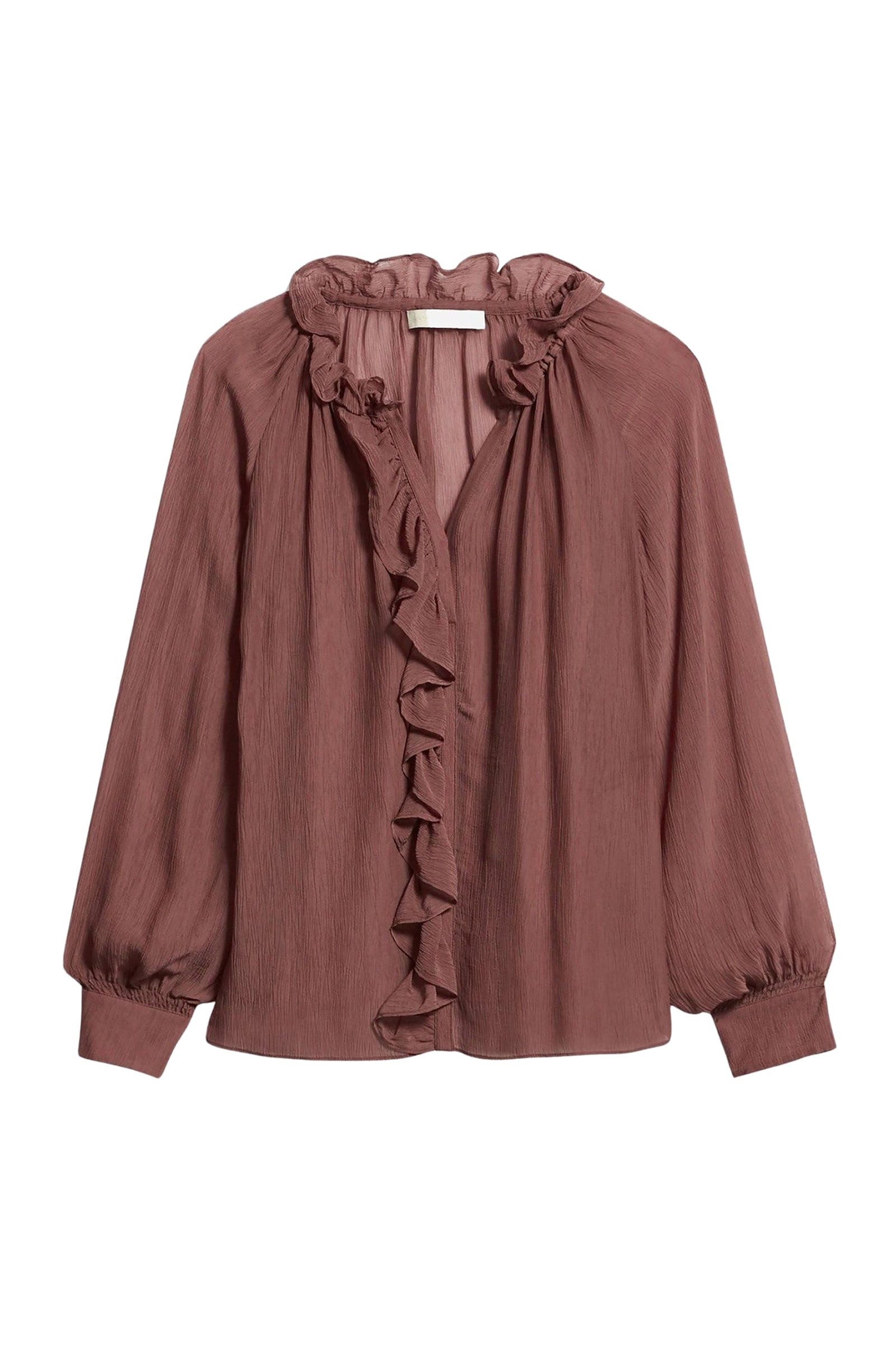 Blouse à volants Eileen - Bois de Rose