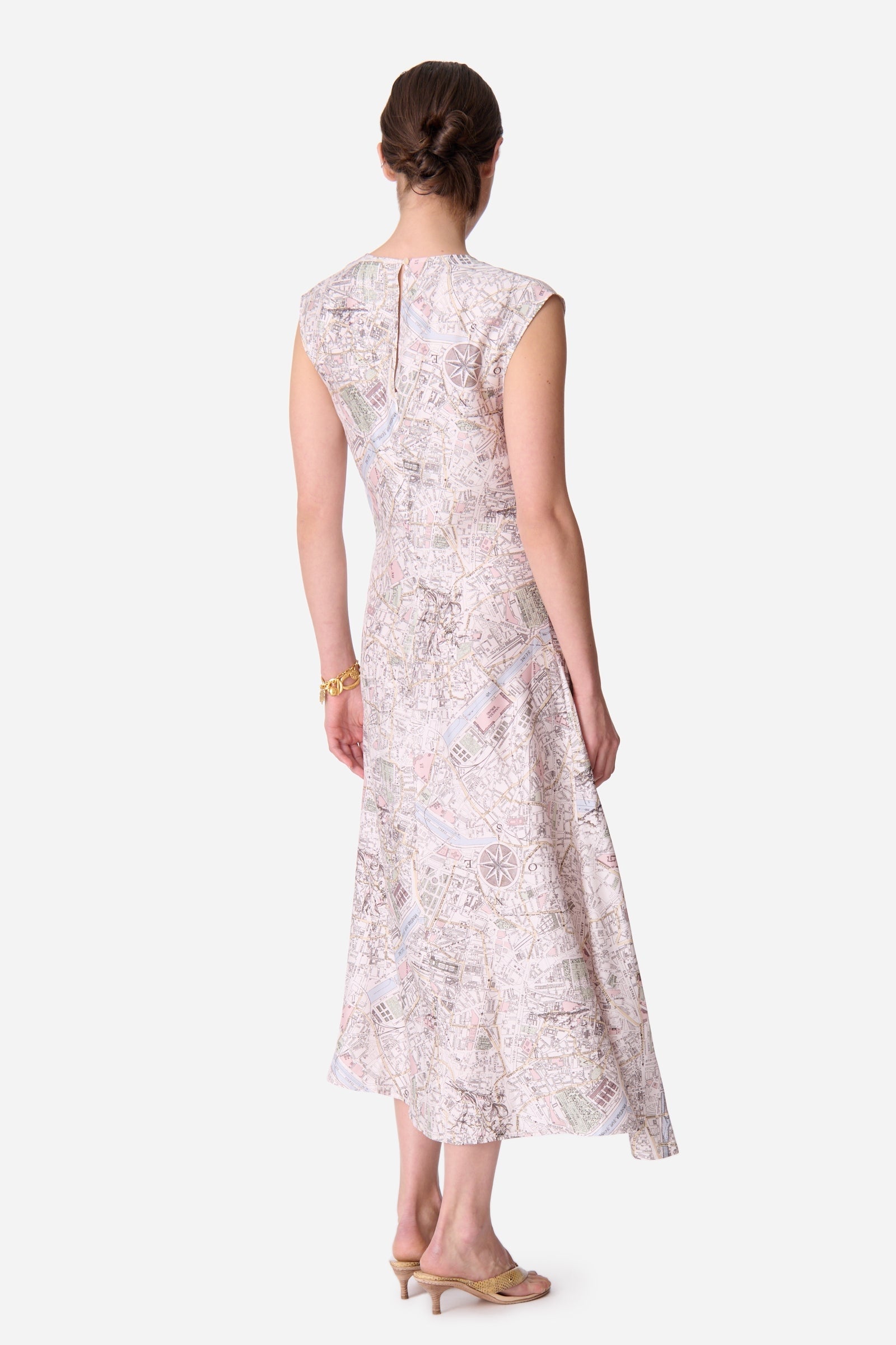 Robe Enea en soie - Multicolore