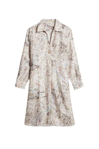 Robe midi Elora - Multicolore