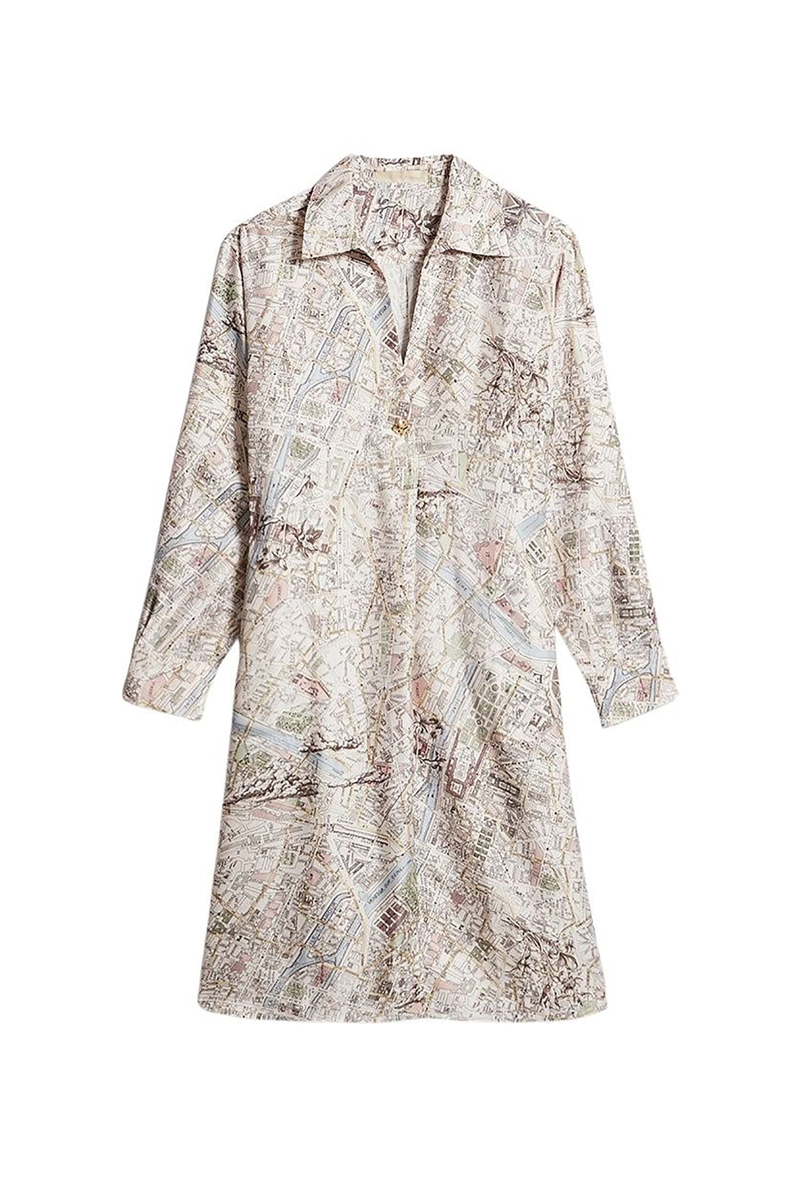 Robe midi Elora - Multicolore