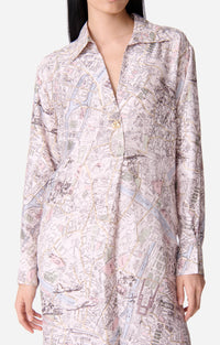 Robe midi Elora - Multicolore