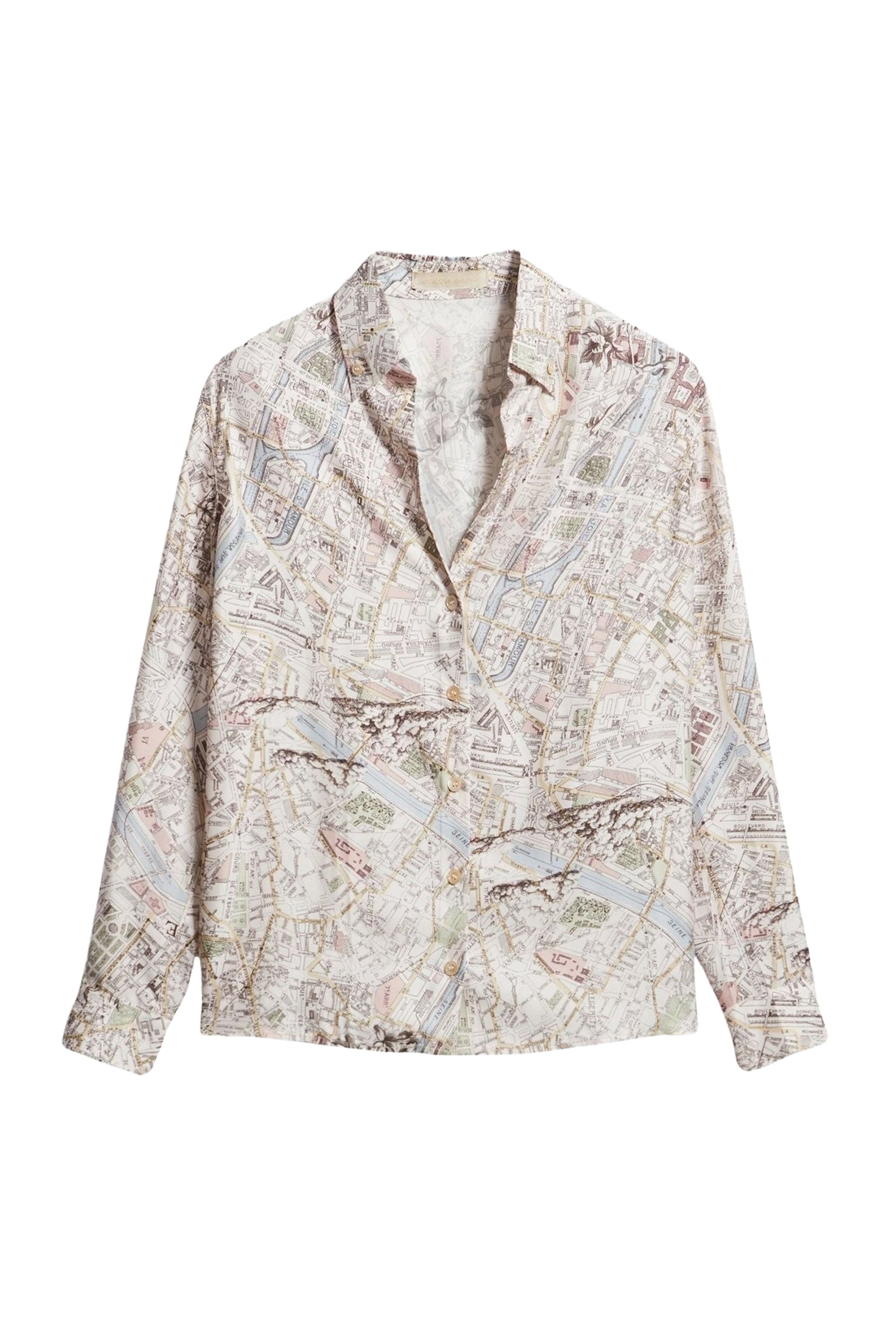 Chemise Druyat en soie mélangée - Multicolore