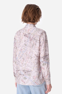 Druyat shirt in silk blend - Multicolored