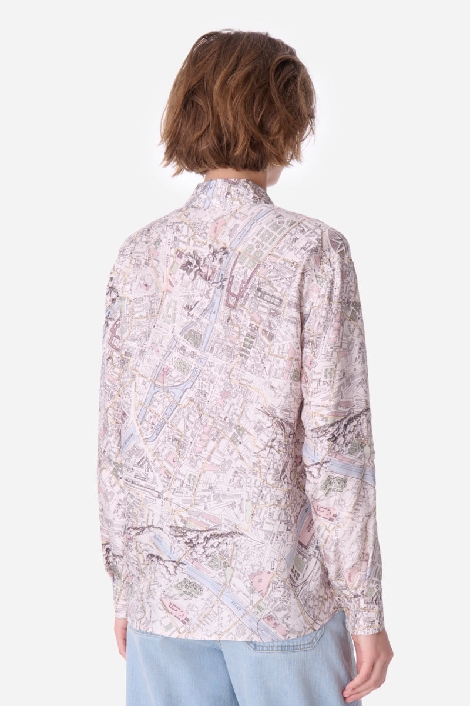 Druyat shirt in silk blend - Multicolored