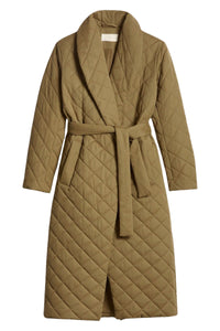 RECO : 190 // Manteau Fauville en coton - Kaki