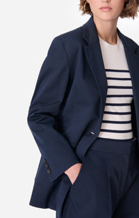 Blazer droit Caline - Marine