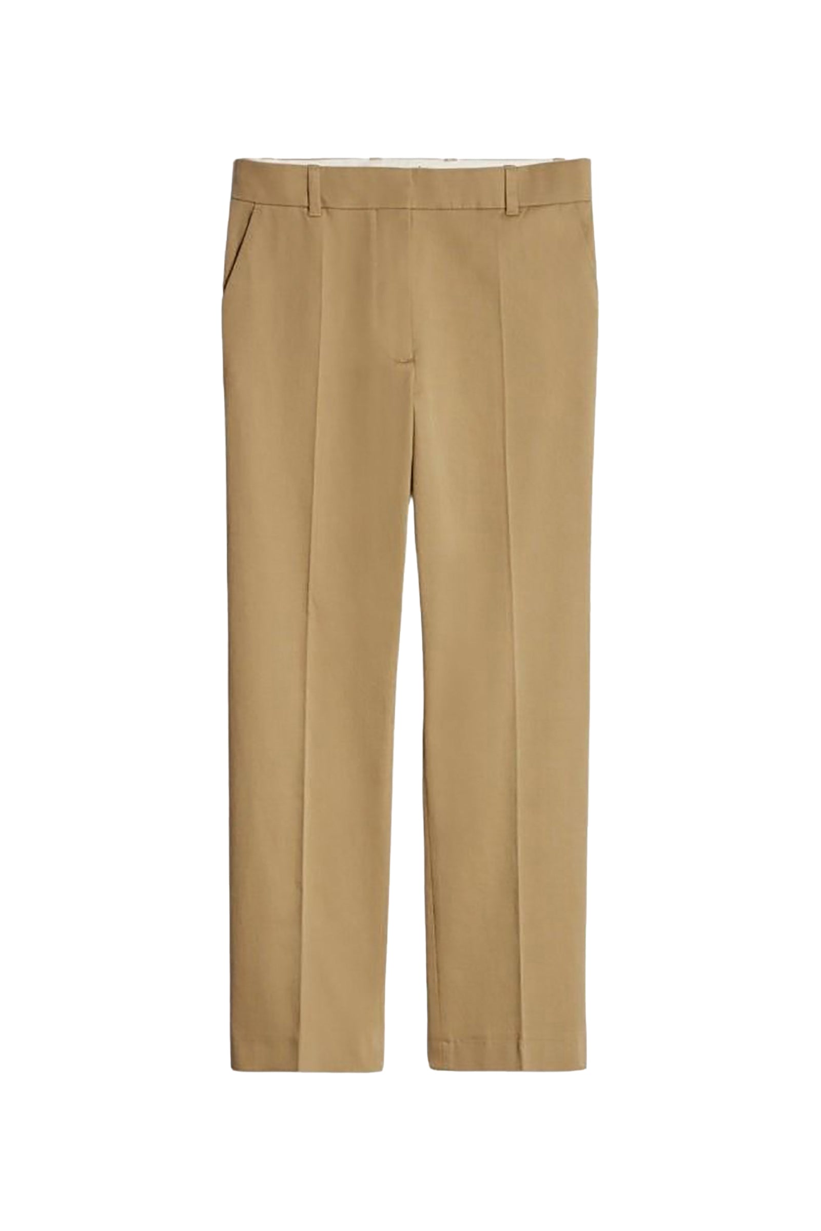 Pantalon droit taille midi Dandy - Vert Safari
