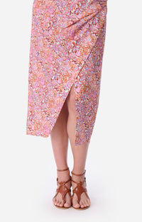 Robe midi Cleopatre - Multicolore & Fidji