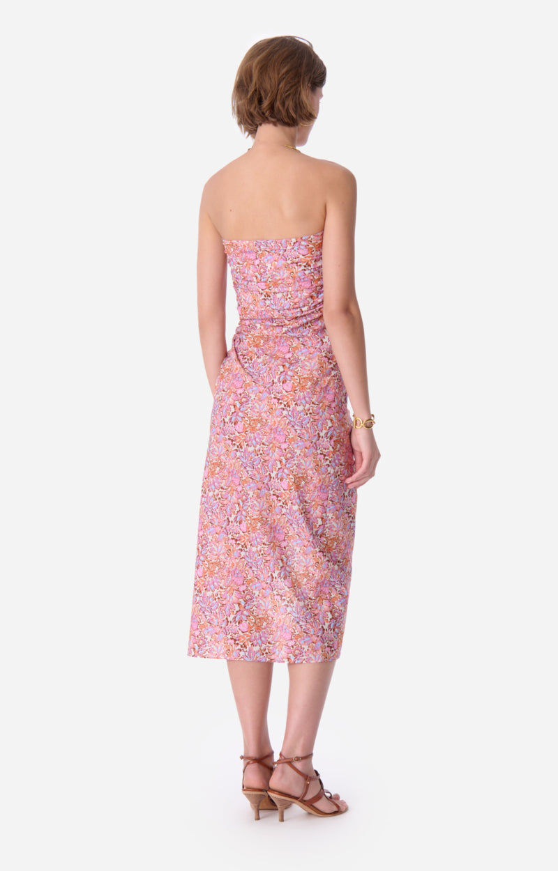 Robe midi Cleopatre - Multicolore & Fidji