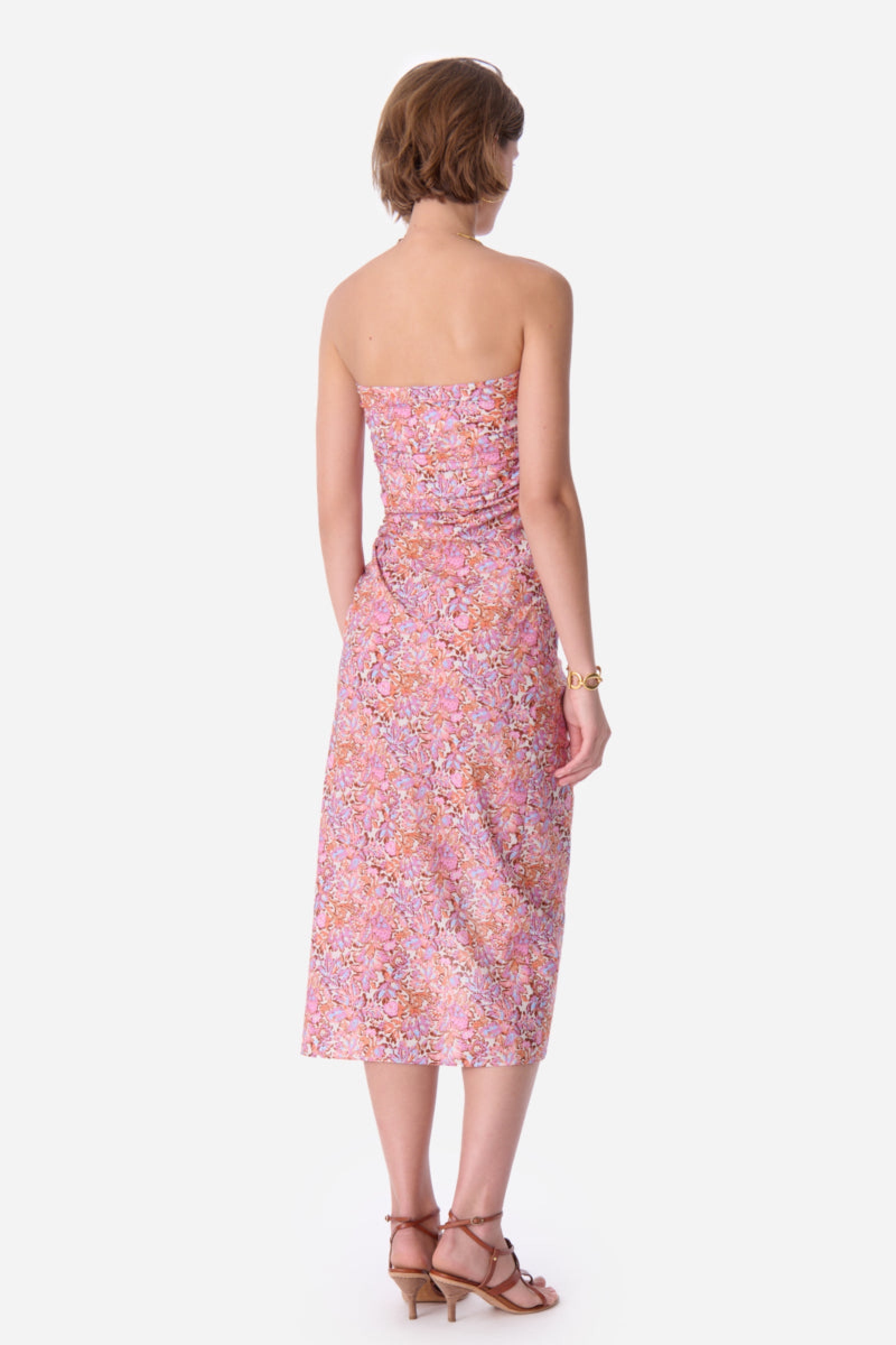 Robe midi Cleopatre - Multicolore & Fidji