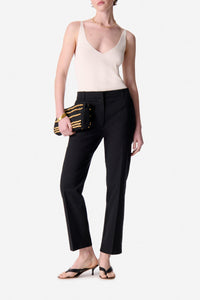 RECO : 80 // Pantalon Dandy en lin - Noir