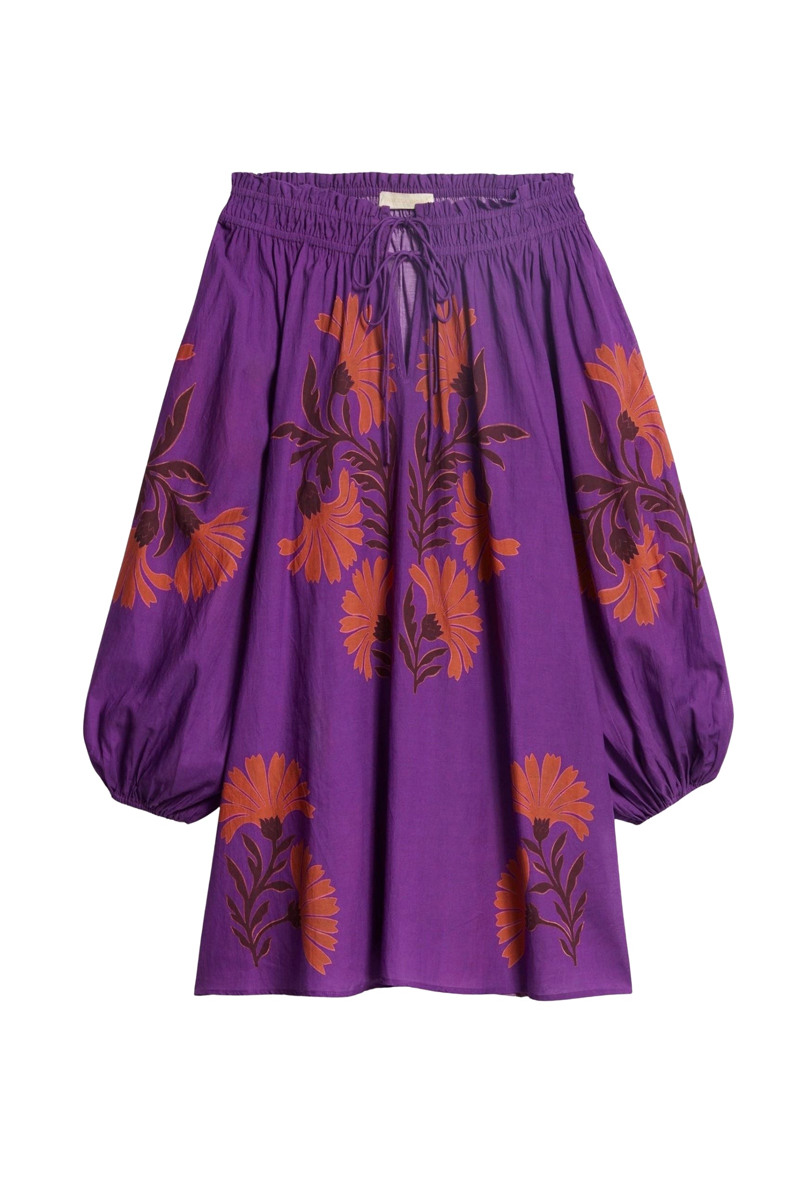 Robe courte Emel - Violet