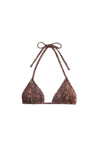 Haut de maillot de bain Emi - Chocolat & Or