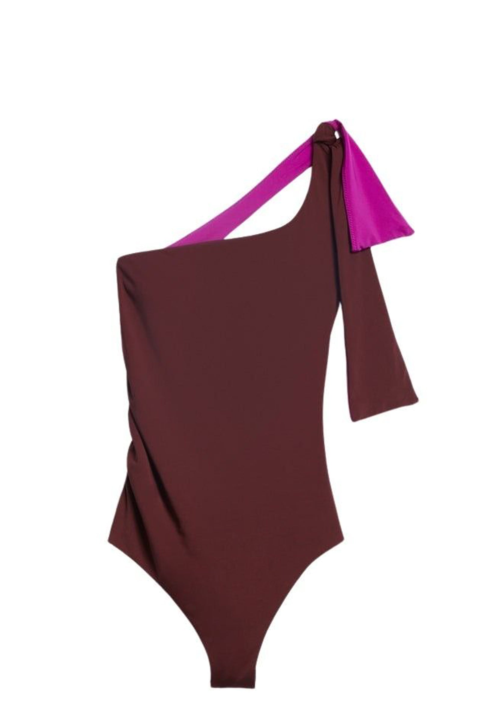 Maillot de bain une pièce Euxane - Marron Glacé