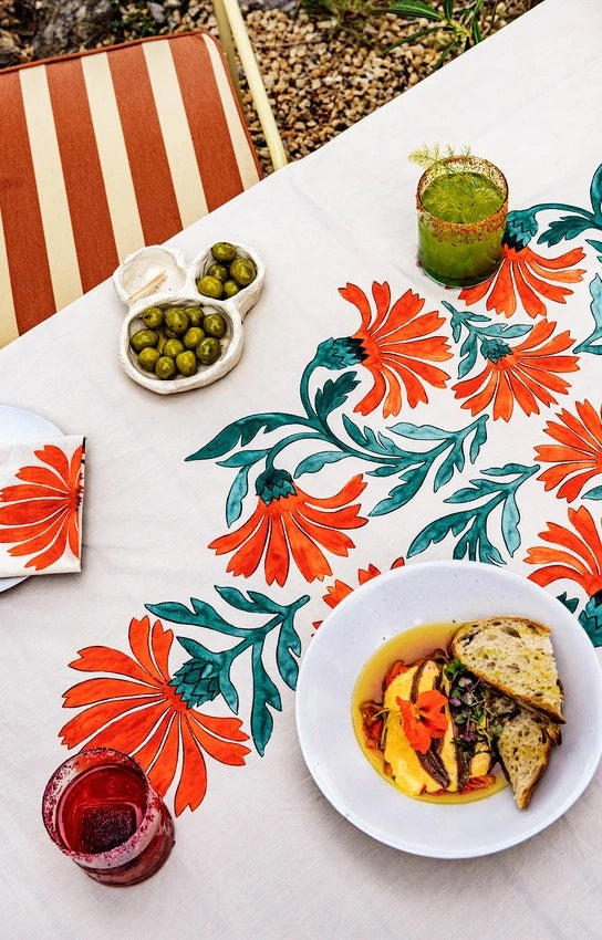 RECO : 60 // Nappe de table en coton - Tutti Frutti