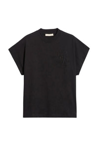 T-shirt à col rond - Noir