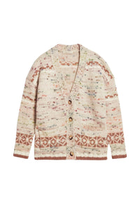 Cardigan Eleonore en laine - Aquarelle