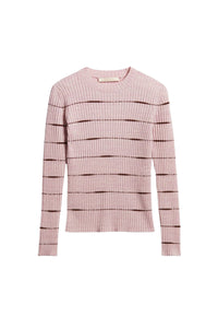 Pull Elodie en laine - Lavande