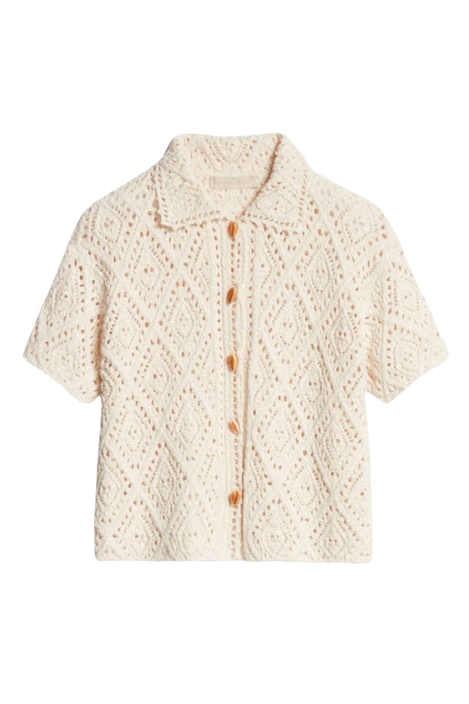 Cardigan Emarya en coton - Écru
