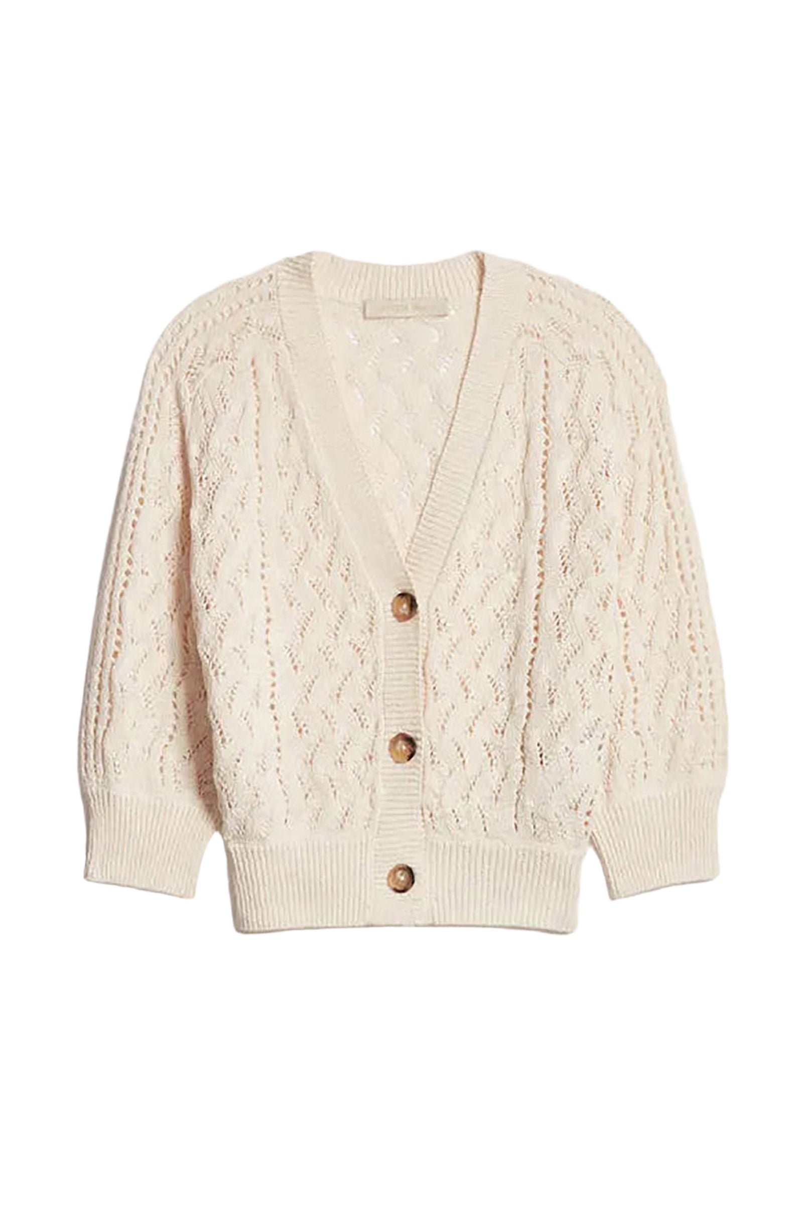 Cardigan à col V Essam - Écru