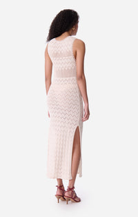 Robe longue Elka - Écru