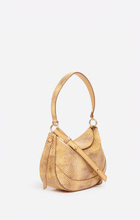 Petit sac Daily en cuir - Blé