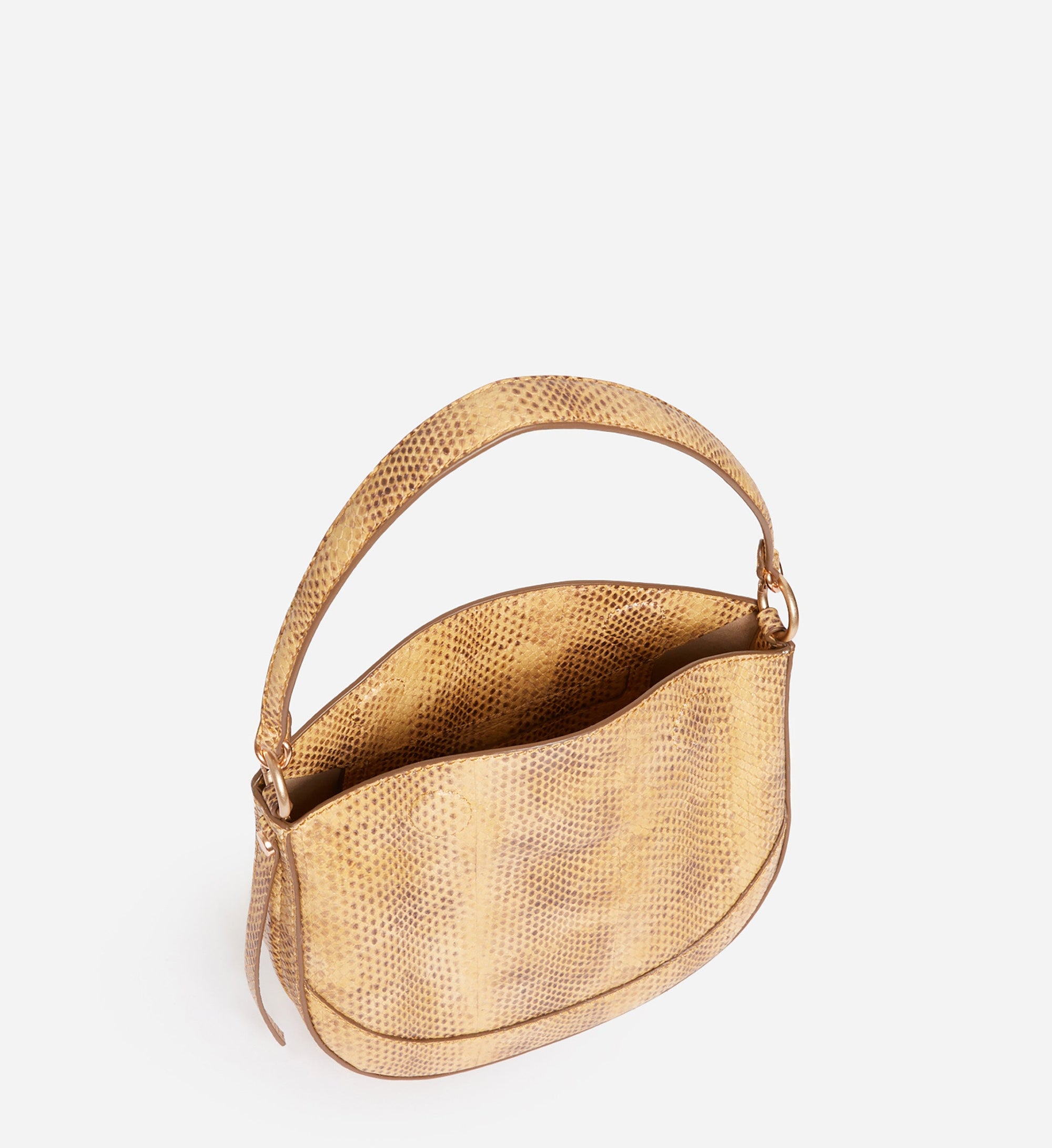 Petit sac Daily en cuir - Blé