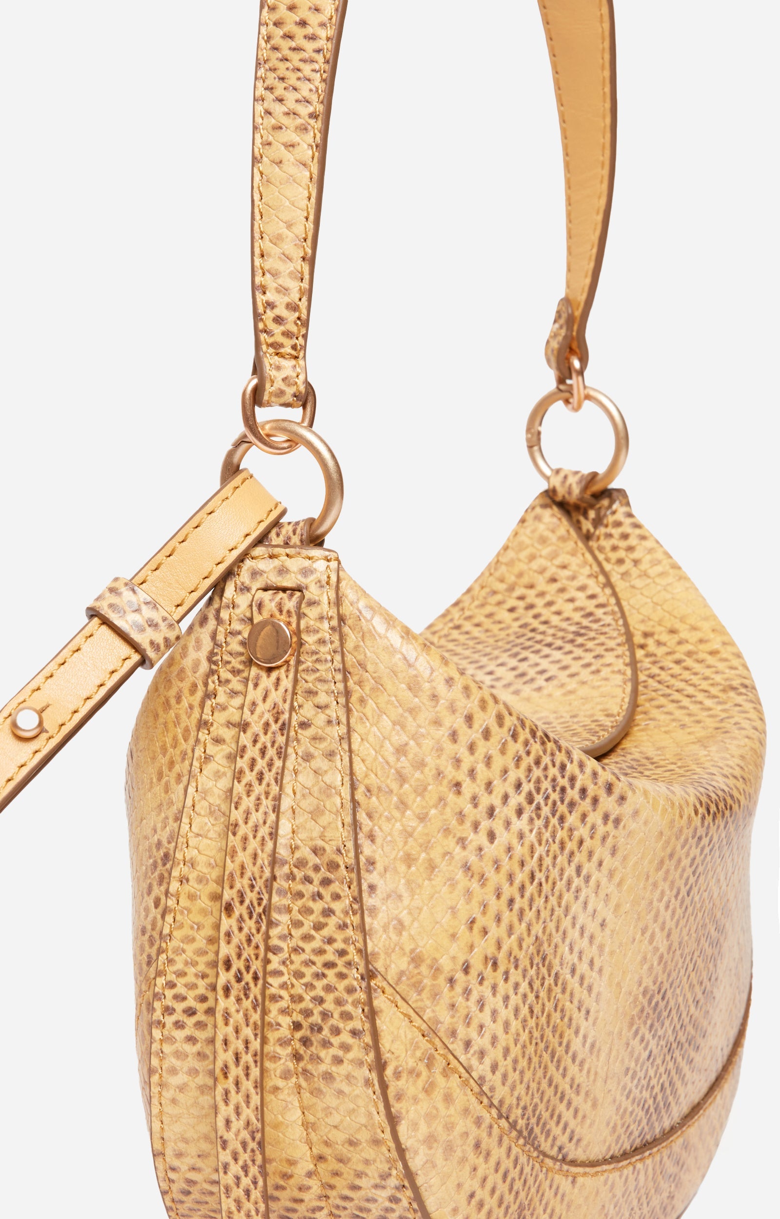 Petit sac Daily en cuir - Blé