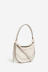 Small Daily leather bag - Ivory