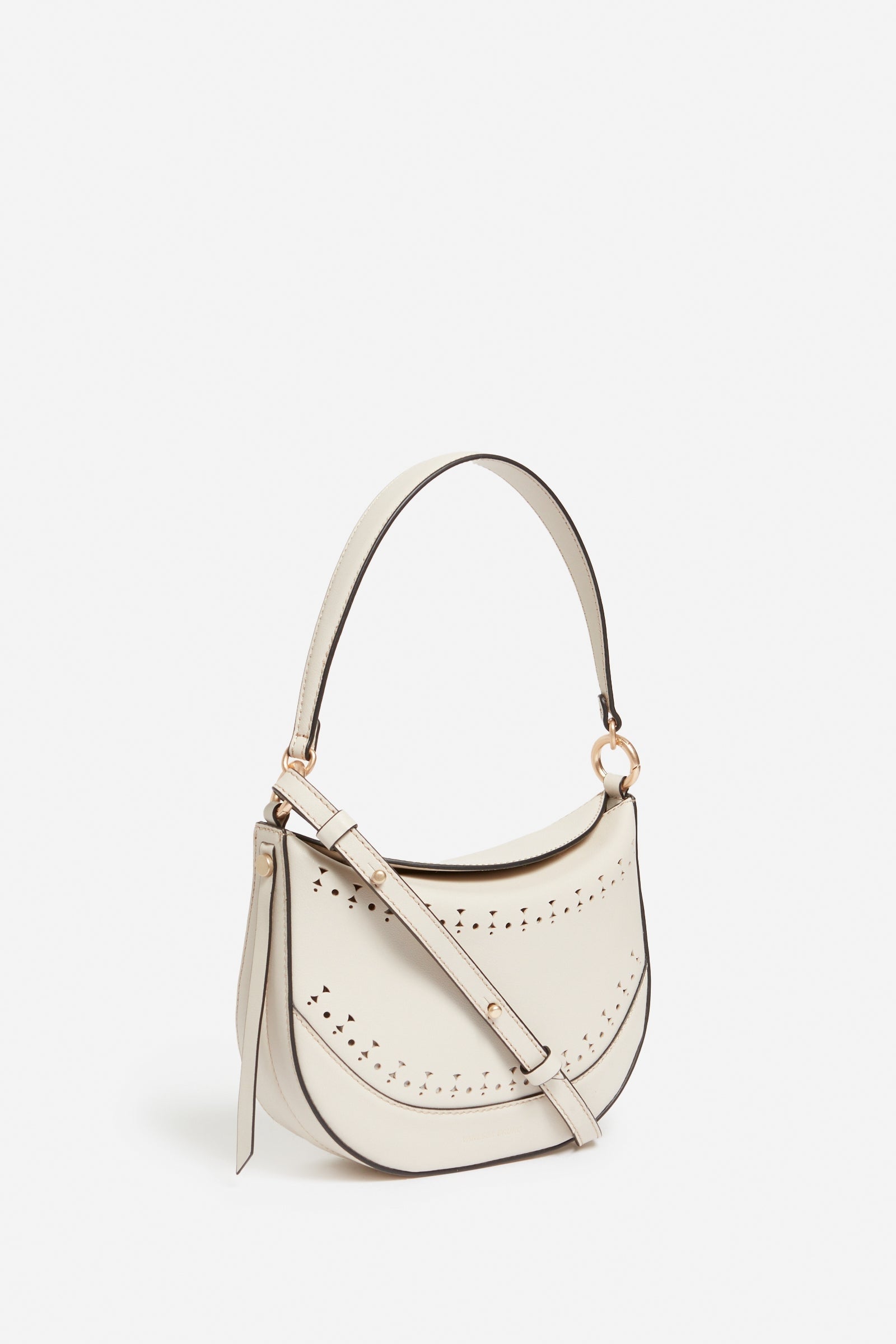 Small Daily leather bag - Ivory