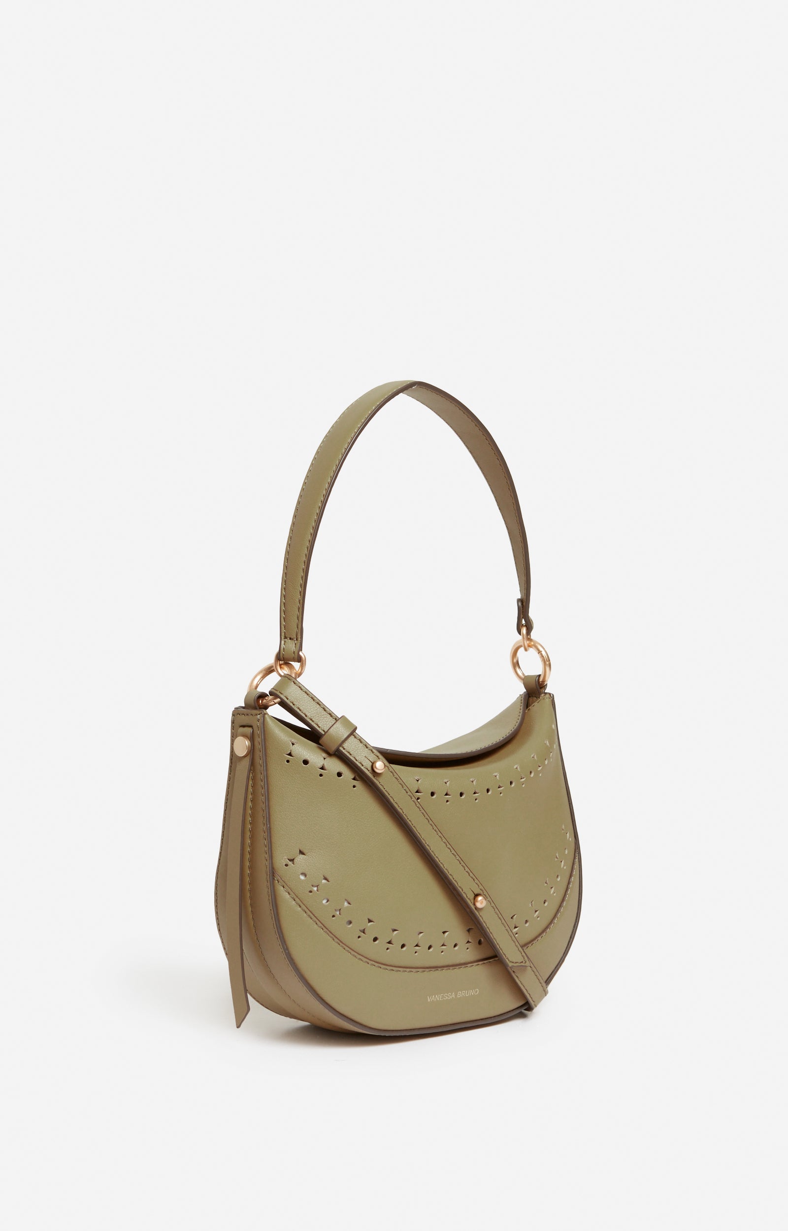 Petit sac Daily en cuir - Olive