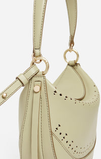 Petit sac Daily en cuir - Olive