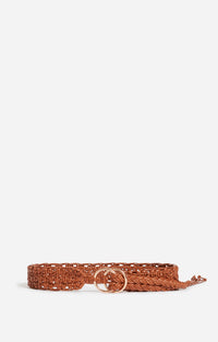 Ceinture Cognac En Cuir 45MM