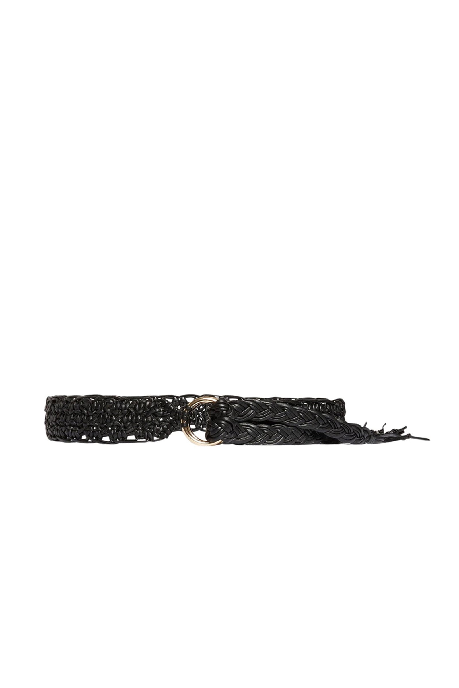 Ceinture 45mm en cuir - Noir