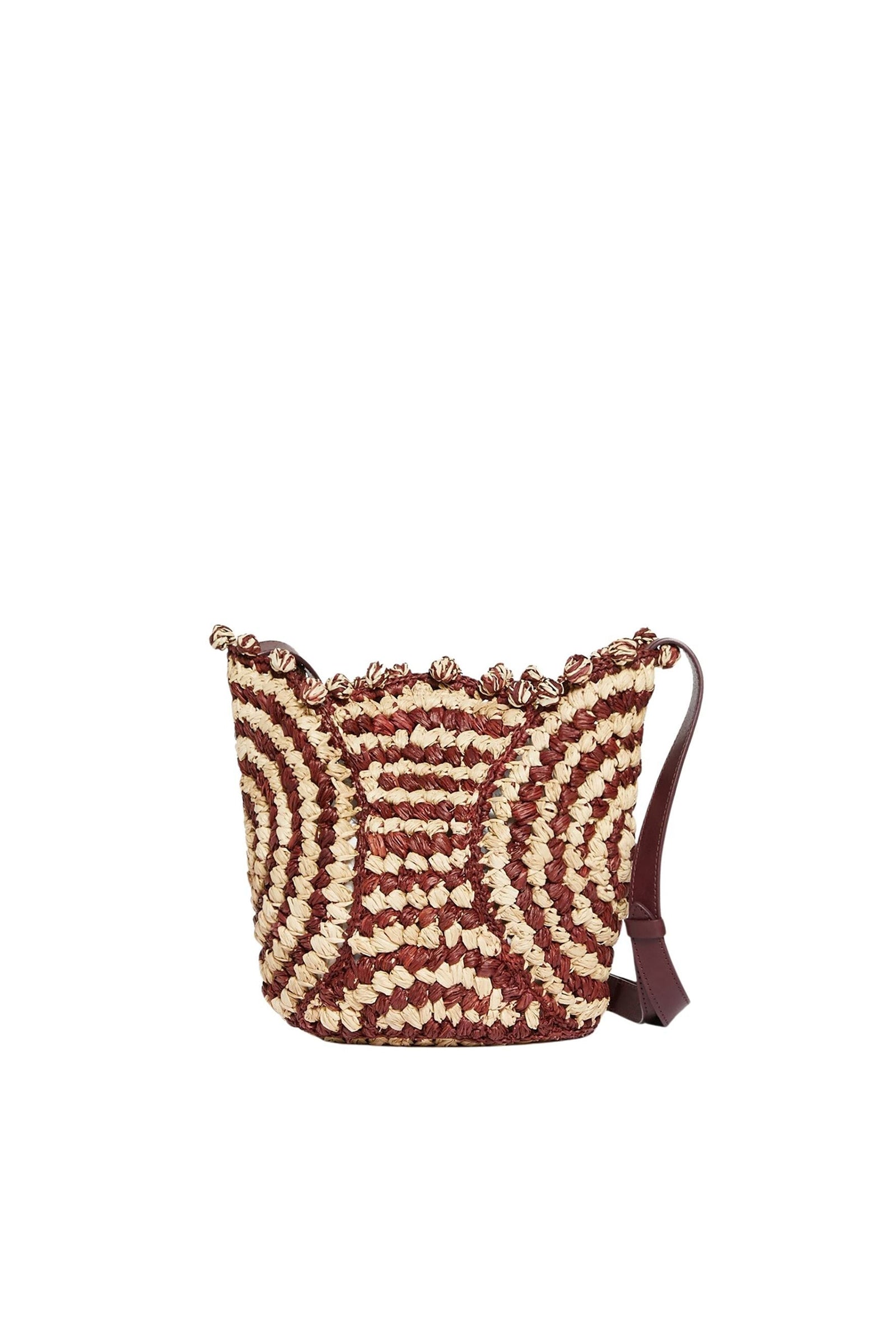Panier en raphia - Bordeaux