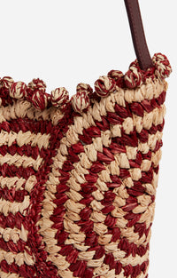Panier en raphia - Bordeaux