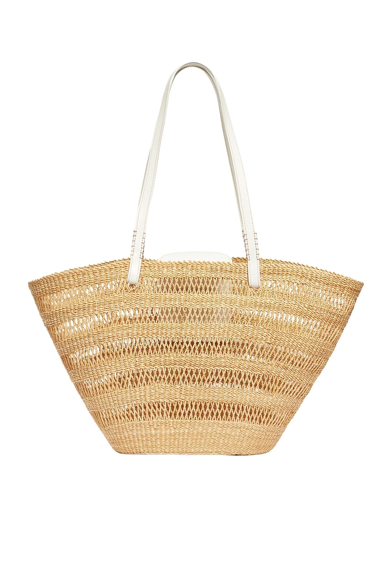 Grand panier Reed - Écru