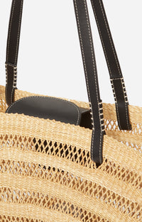 Grand panier Reed - Noir